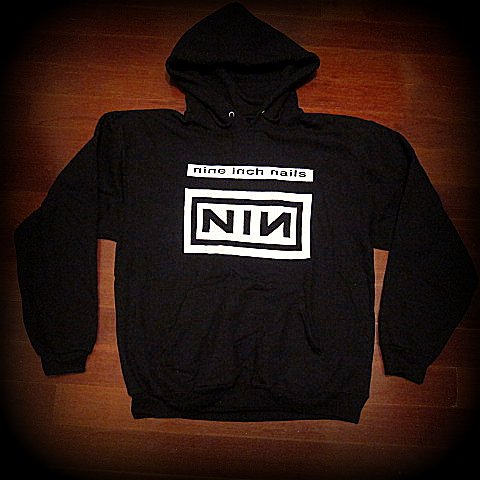 Nine Inch Nails  - Two Sided Printed Hoodie